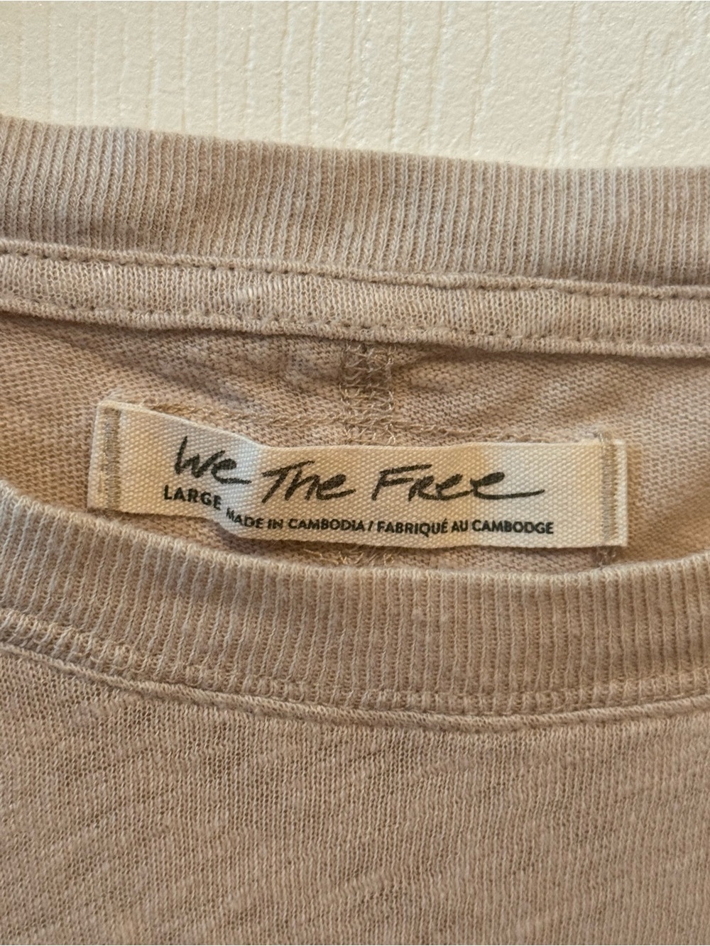 Free People We The Free In Reverse Tee - Picture 4 of 4